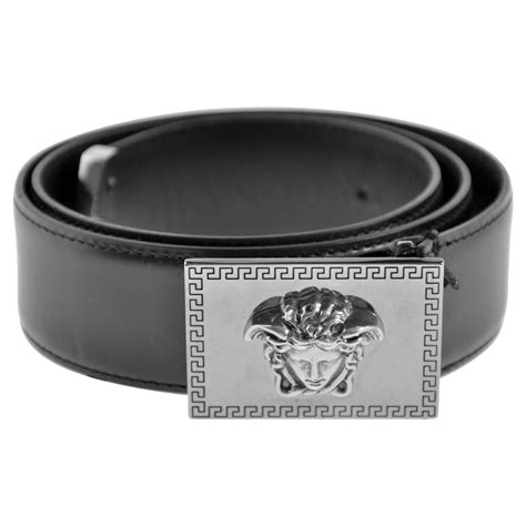 versace belt silver buckle|versace belt outlet.